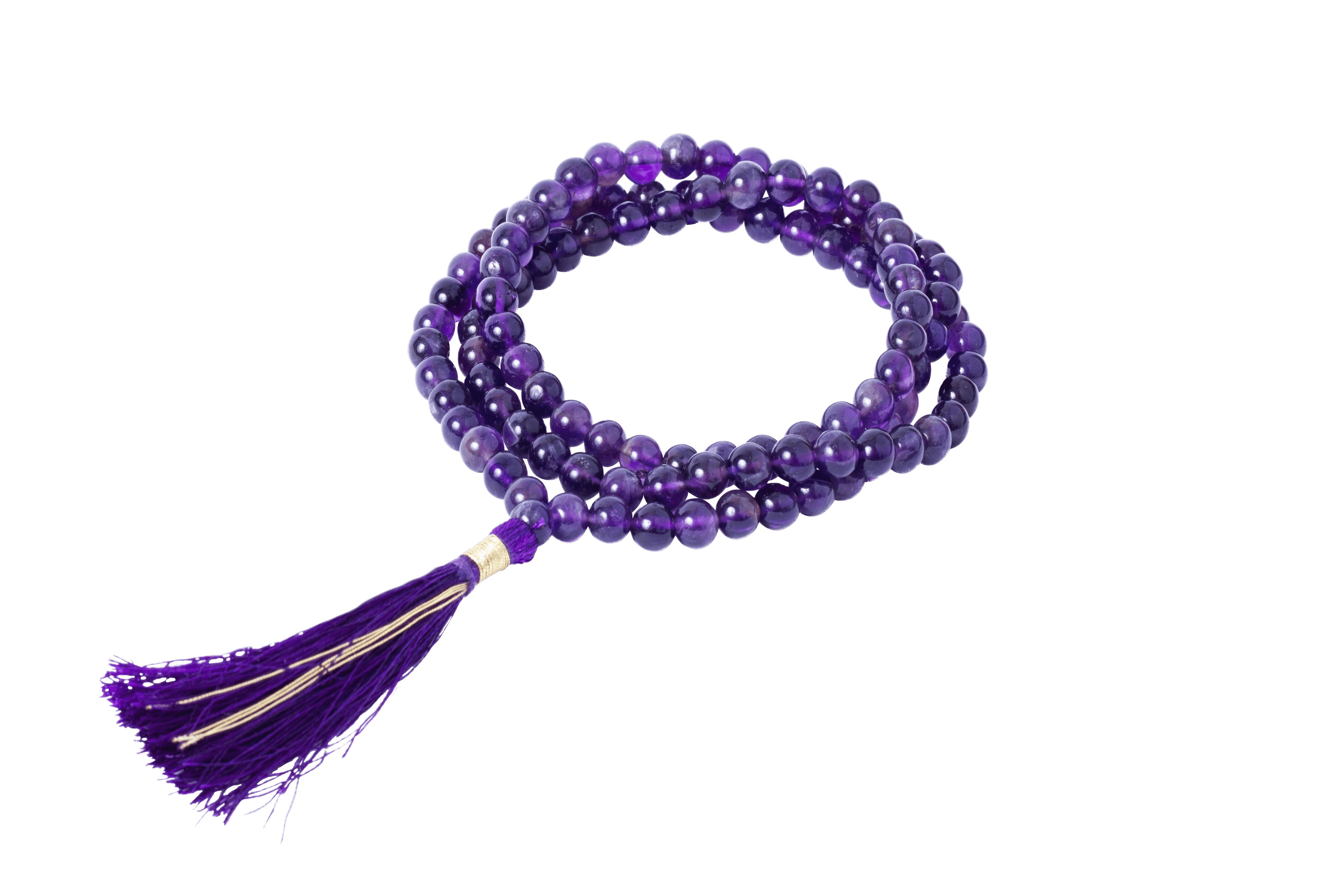 Amethyst Meditation String - I Am Amazing