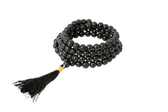 Black tourmaline Meditation String - I Am Safe