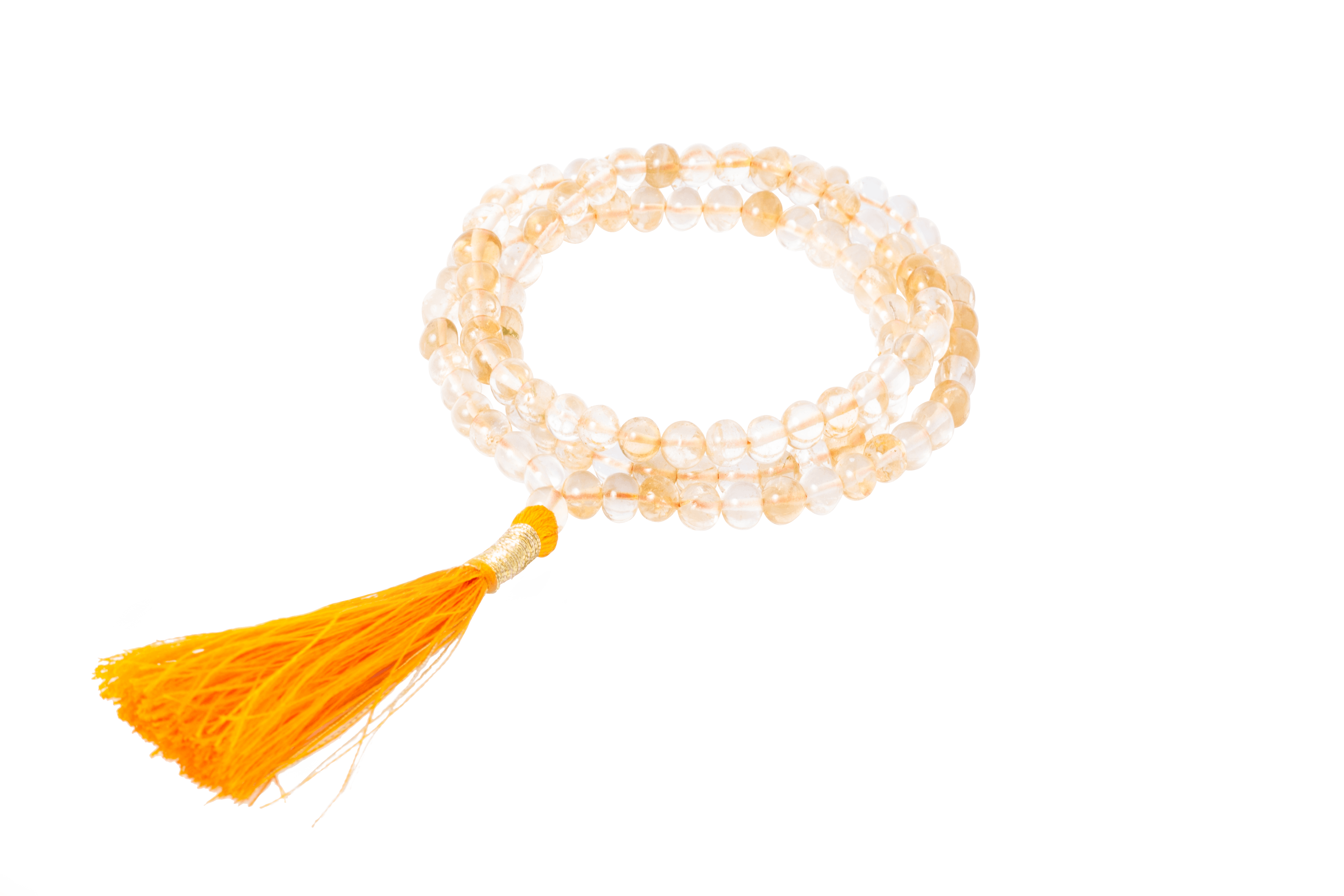 Citrine Meditation String - I Will Succeed