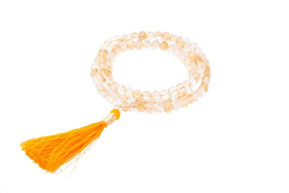 Citrine Meditation String - I Will Succeed