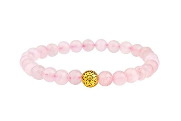 Rose Quartz - Love & Kindness bracelet