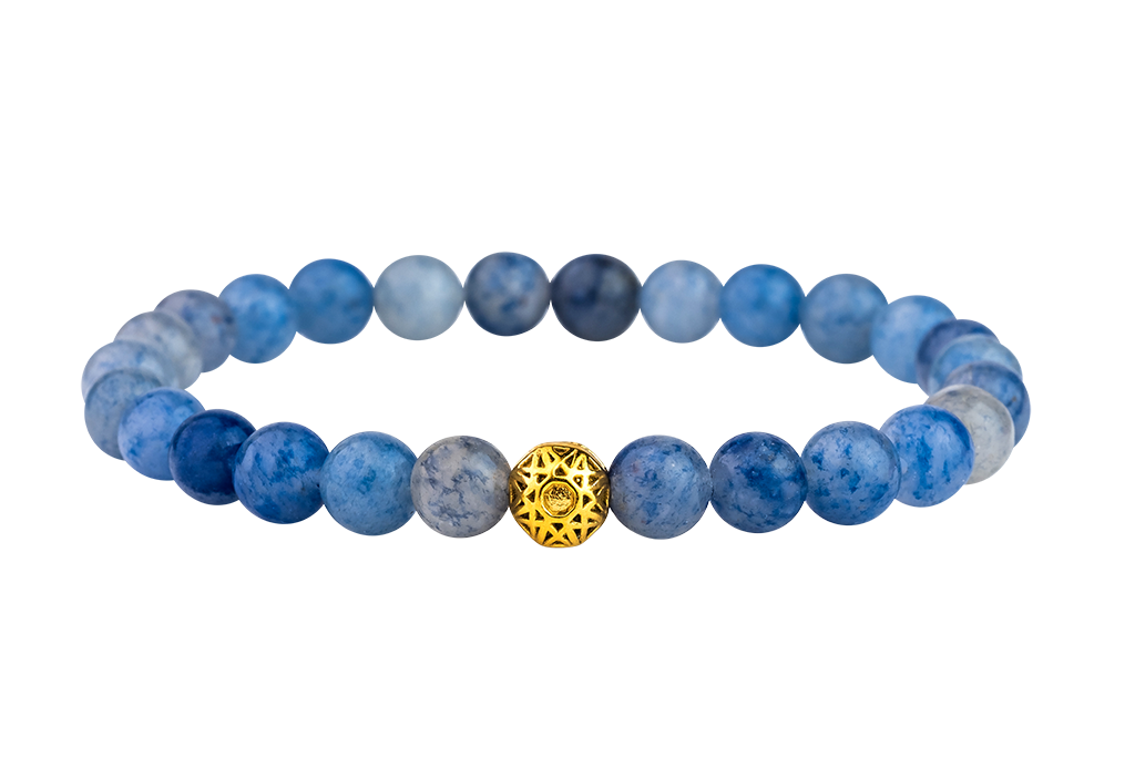 Blue Aventurine - Confidence & Strength bracelet