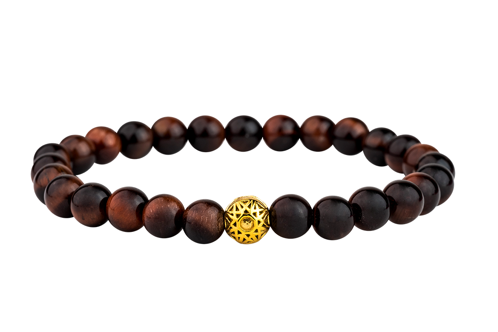 Red tiger eye - Confidence & Sexappeal bracelet