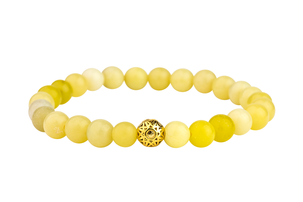 Lemon Jasper - Courage bracelet