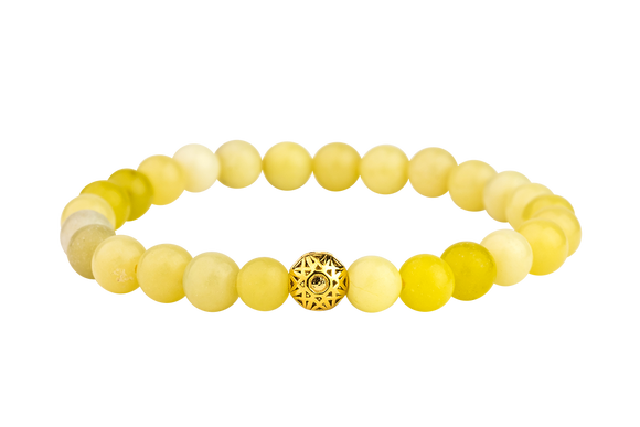 Lemon Jasper - Courage bracelet