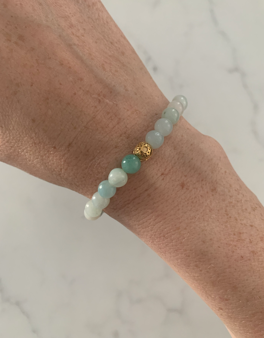 Amazonite - Optimism & Hope bracelet