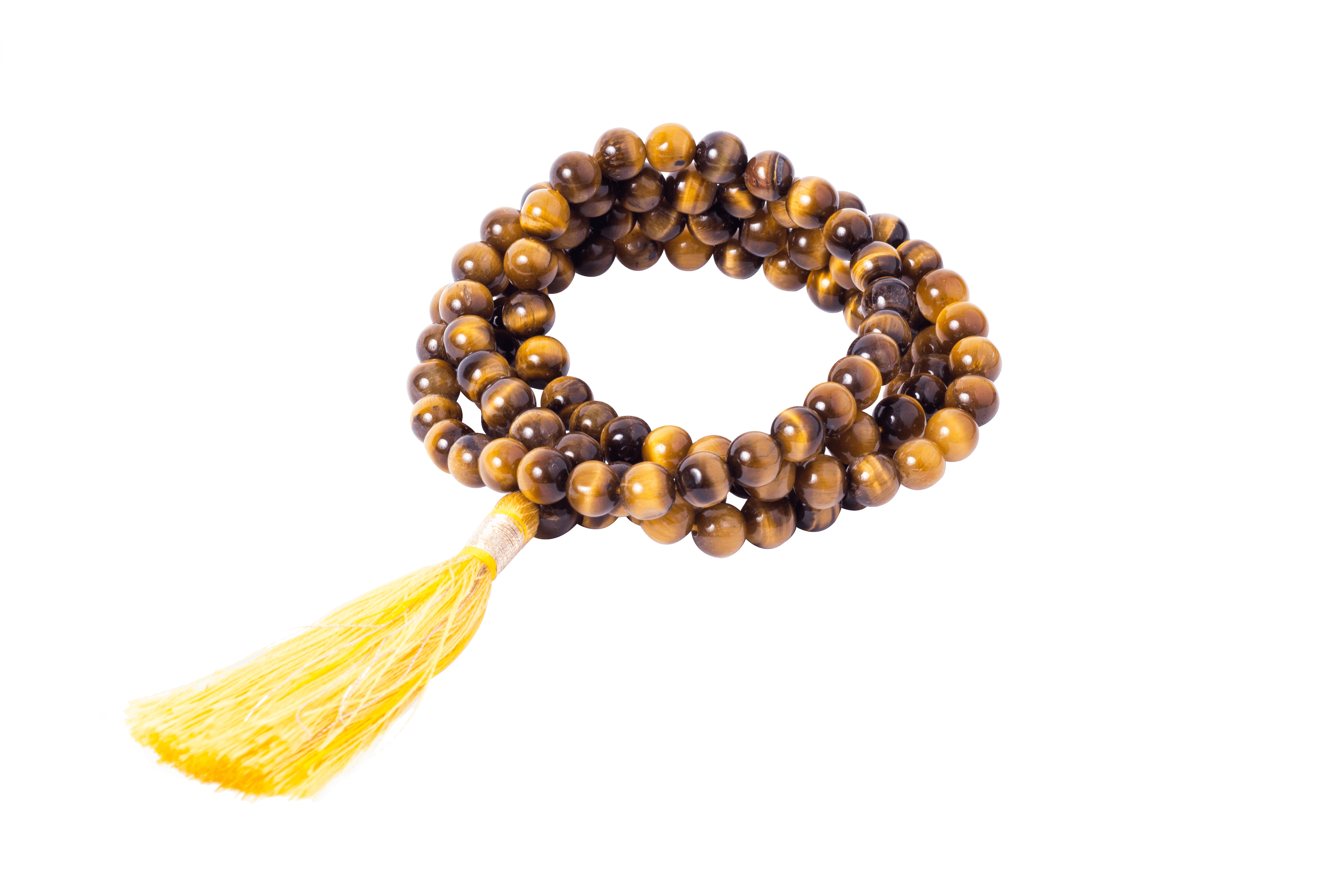 Tiger eye Meditation String - I Am Powerful