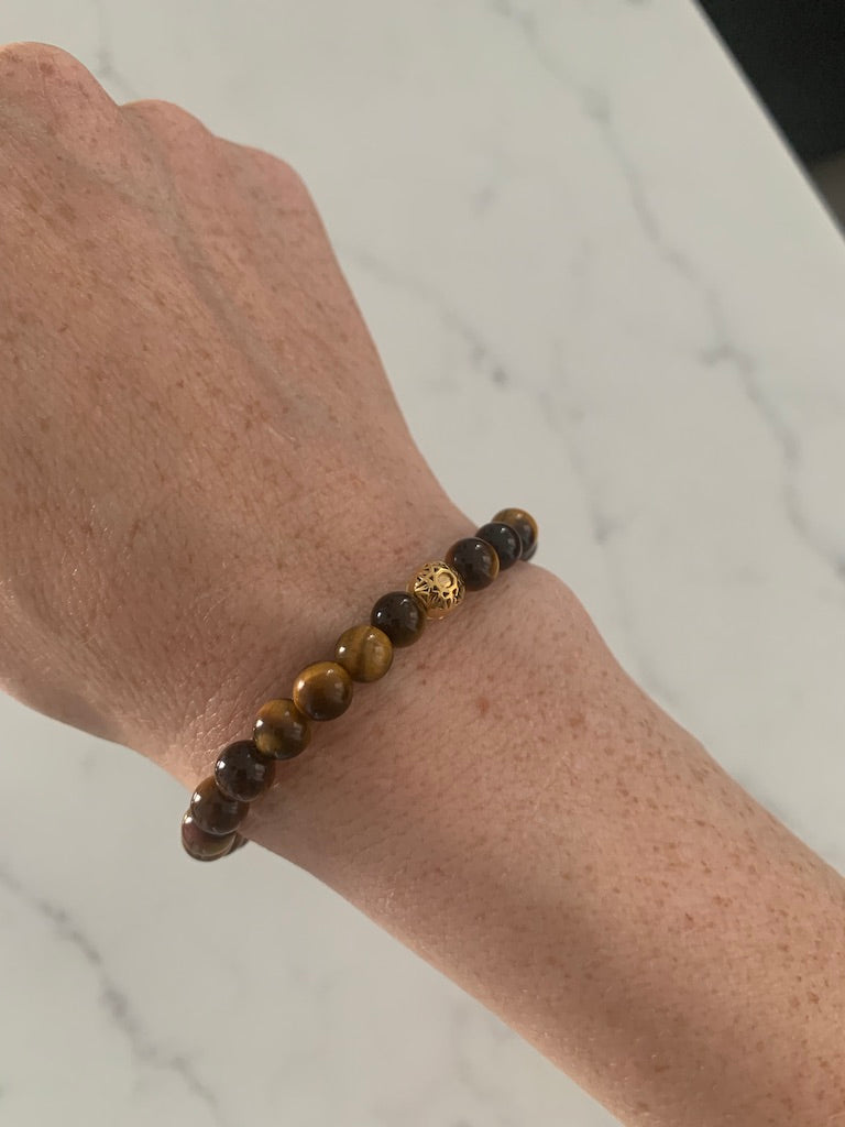 Tiger eye - Willpower & Strength bracelet