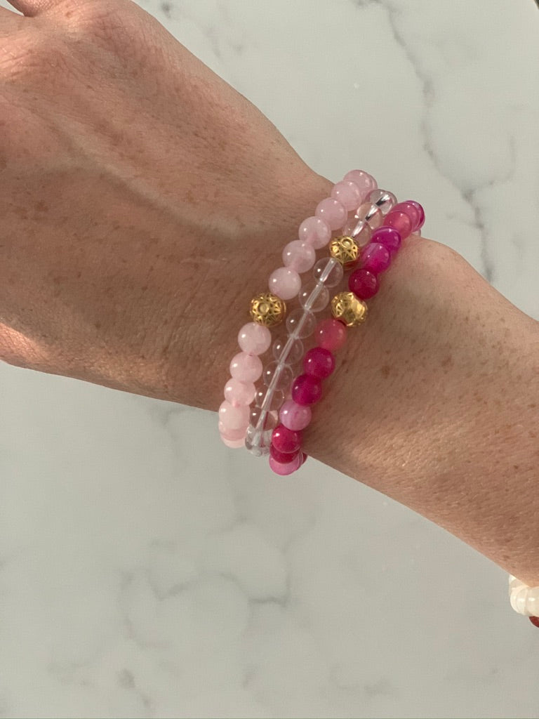 Rose Quartz - Love & Kindness bracelet