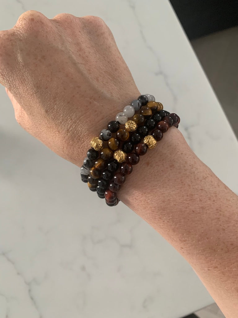 Red tiger eye - Confidence & Sexappeal bracelet