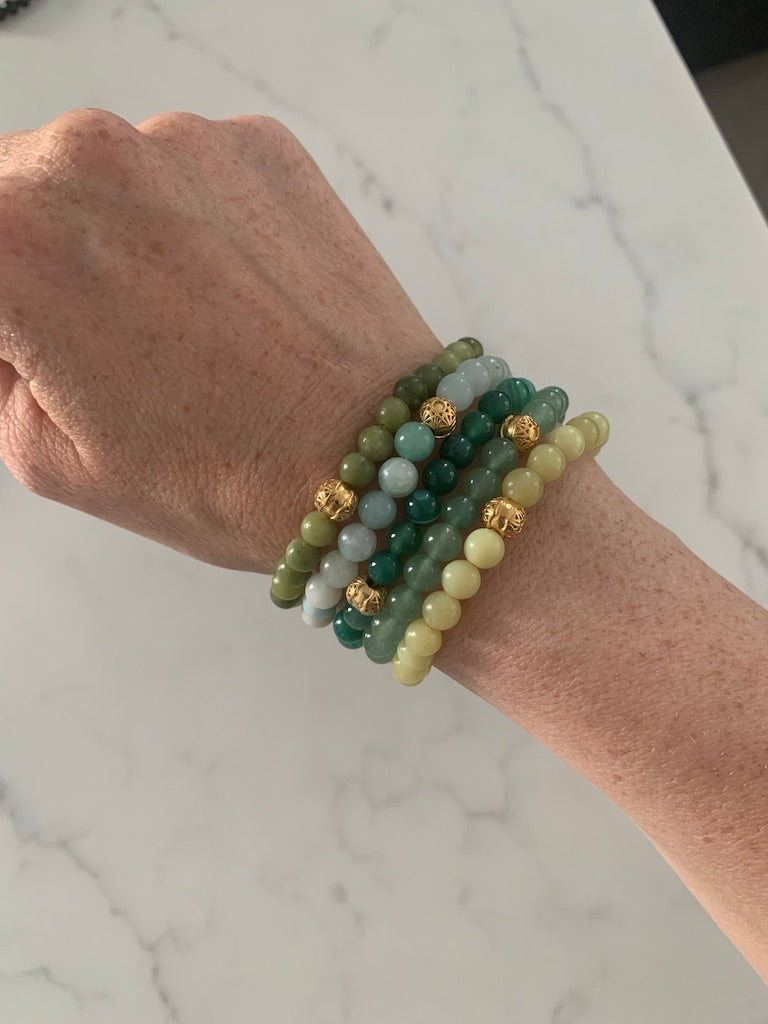 Green Aventurine - Success & Abundance bracelet