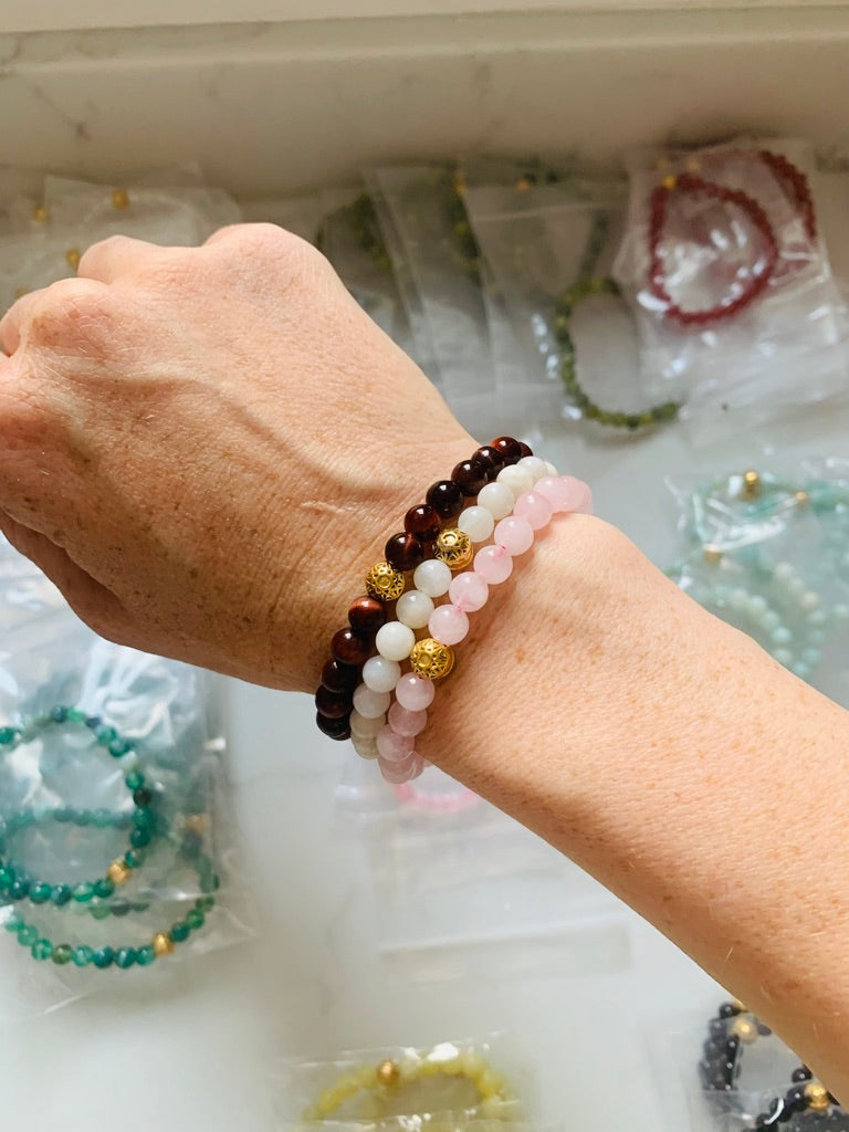 Rose Quartz - Love & Kindness bracelet